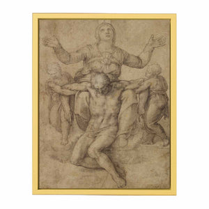 Study for the Colonna Pietà By Michelangelo Buonarroti