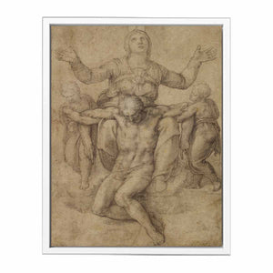 Study for the Colonna Pietà By Michelangelo Buonarroti