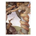The Fall and Expulsion from Garden of Eden (detail-2) 1509-10