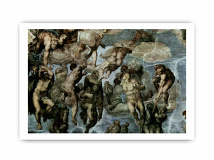 The Last Judgement [detail: 3] (or After restoration)