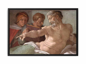 Punishment of Haman (detail) By Michelangelo Buonarroti
