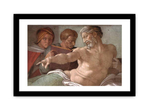 Punishment of Haman (detail) By Michelangelo Buonarroti