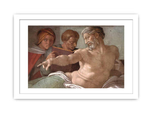 Punishment of Haman (detail) By Michelangelo Buonarroti