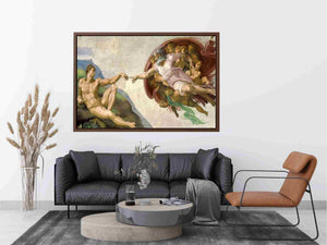 Creation of adam  by Michelangelo
