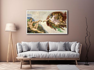 Creation of adam  by Michelangelo