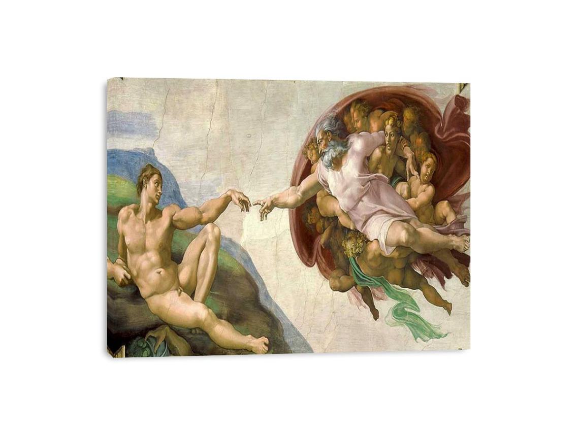 Creation of adam  by Michelangelo