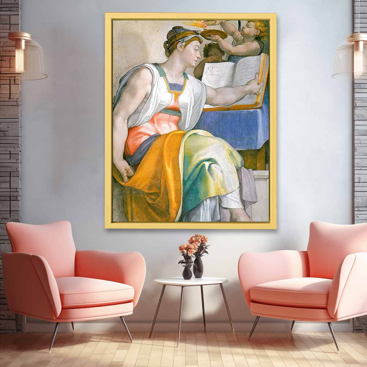 Ceiling of the Sistine Chapel: Sybils: Erithraea