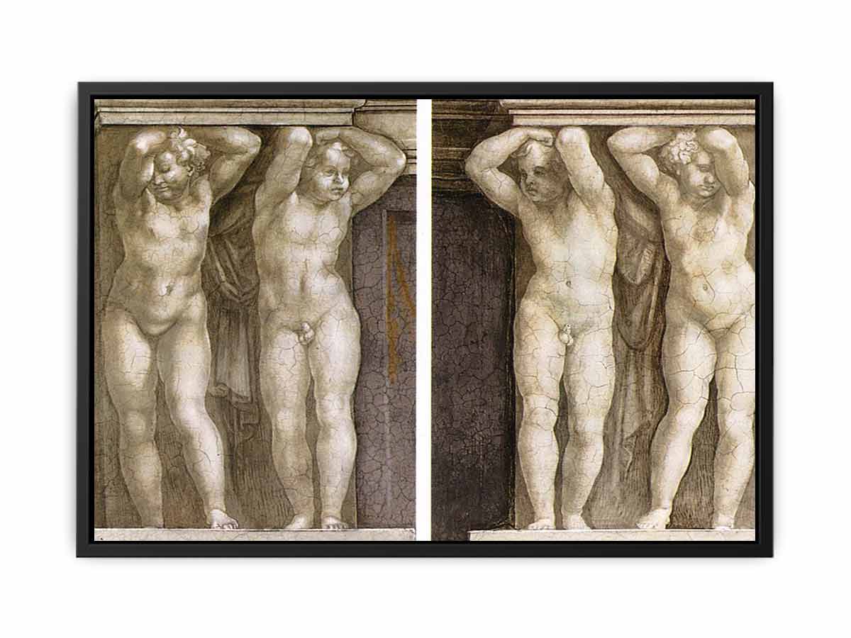 Putti By Michelangelo Buonarroti
