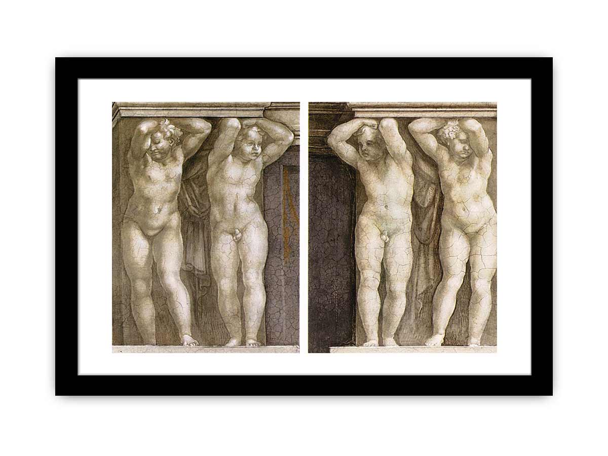 Putti By Michelangelo Buonarroti