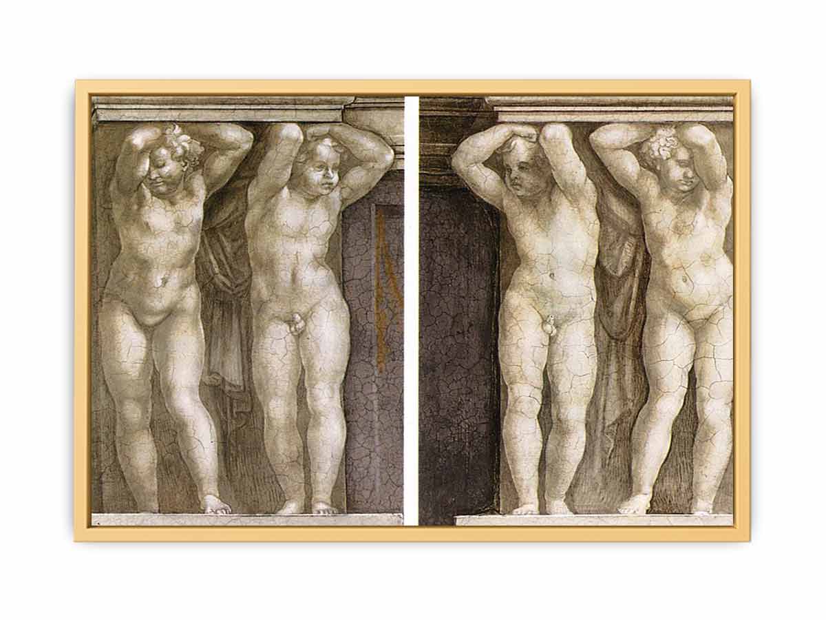 Putti By Michelangelo Buonarroti