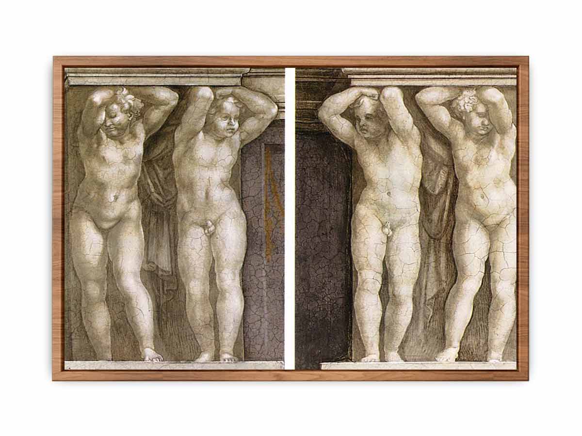 Putti By Michelangelo Buonarroti