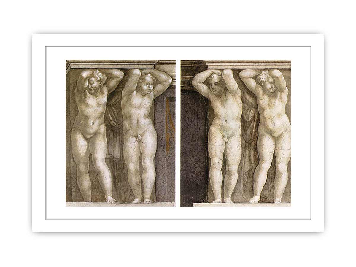 Putti By Michelangelo Buonarroti