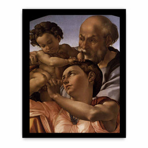 The Doni Tondo (detail) By Michelangelo Buonarroti