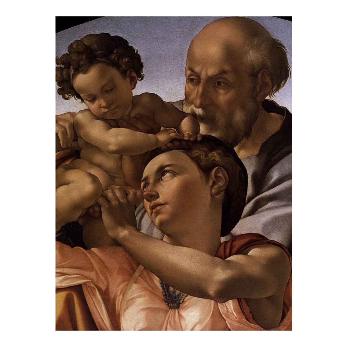 The Doni Tondo (detail) c. 1506