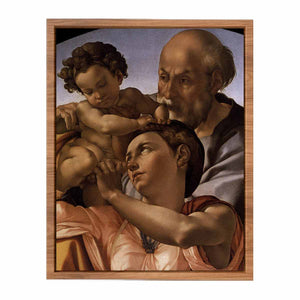 The Doni Tondo (detail) By Michelangelo Buonarroti