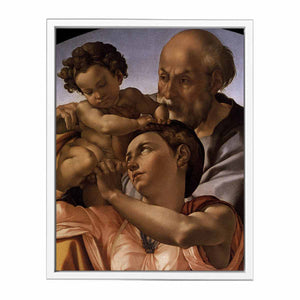 The Doni Tondo (detail) By Michelangelo Buonarroti