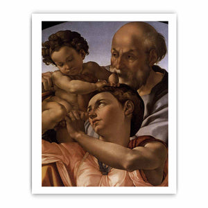 The Doni Tondo (detail) By Michelangelo Buonarroti