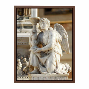 Angel with Candlestick [detail: 1] By Michelangelo Buonarroti