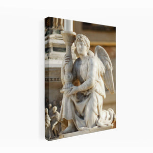 Angel with Candlestick [detail: 1] By Michelangelo Buonarroti