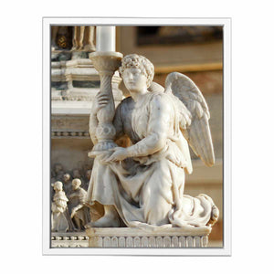 Angel with Candlestick [detail: 1] By Michelangelo Buonarroti