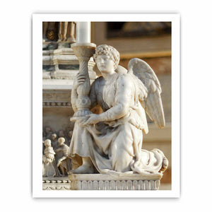 Angel with Candlestick [detail: 1] By Michelangelo Buonarroti