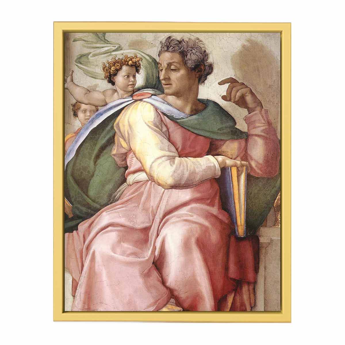 Isaiah (detail) By Michelangelo Buonarroti