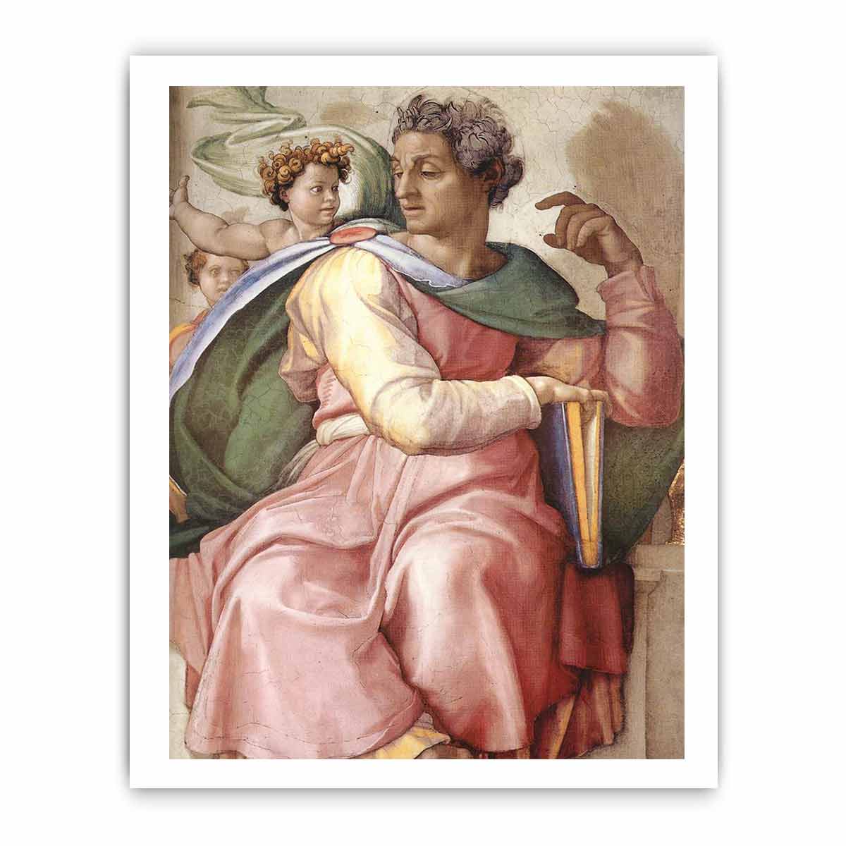 Isaiah (detail) By Michelangelo Buonarroti