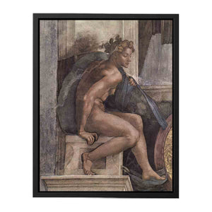 Nude Youth By Michelangelo Buonarroti