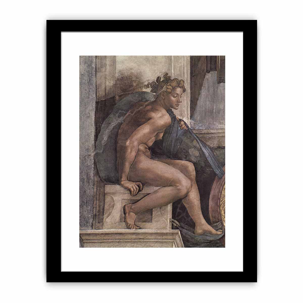 Nude Youth By Michelangelo Buonarroti
