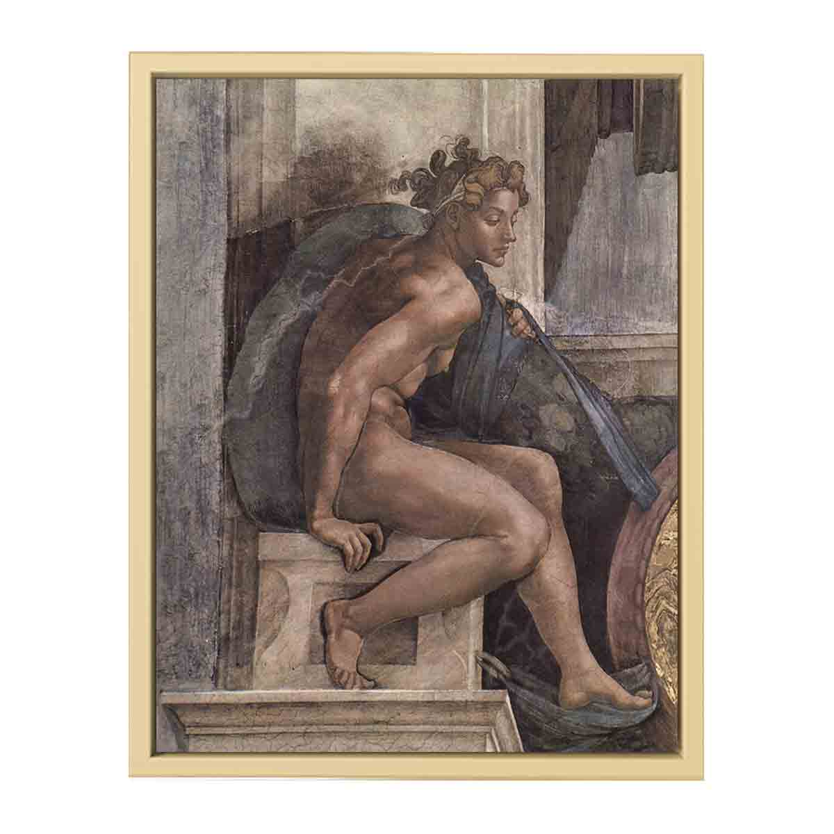 Nude Youth By Michelangelo Buonarroti