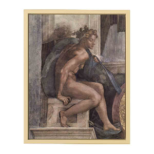 Nude Youth By Michelangelo Buonarroti