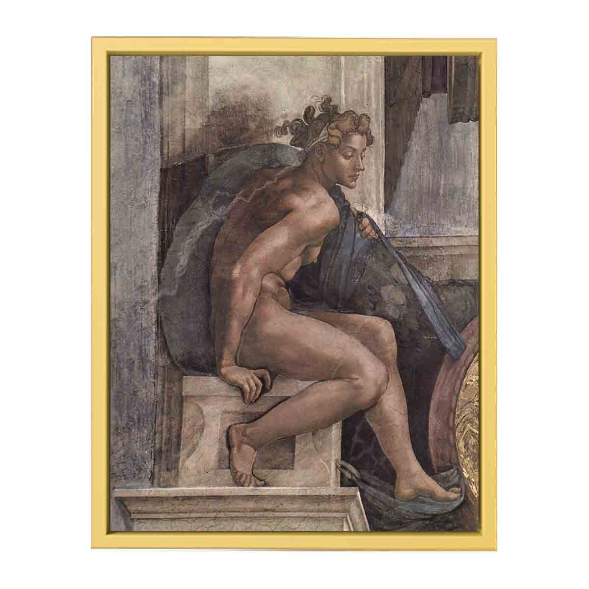 Nude Youth By Michelangelo Buonarroti