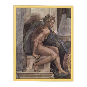 Nude Youth By Michelangelo Buonarroti