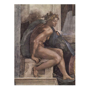 Nude Youth By Michelangelo Buonarroti