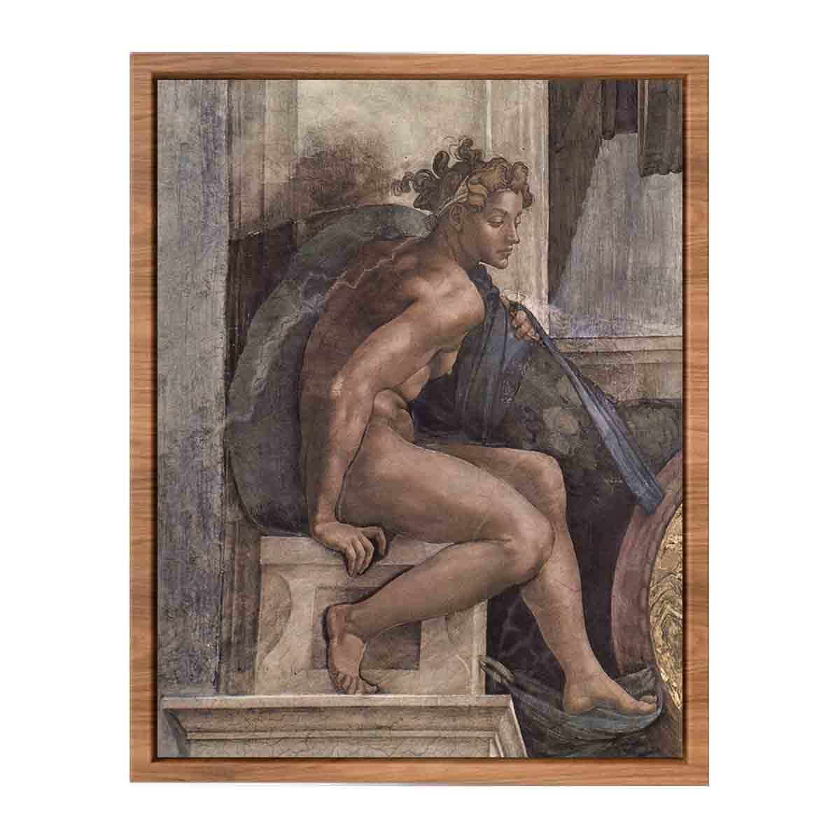 Nude Youth By Michelangelo Buonarroti
