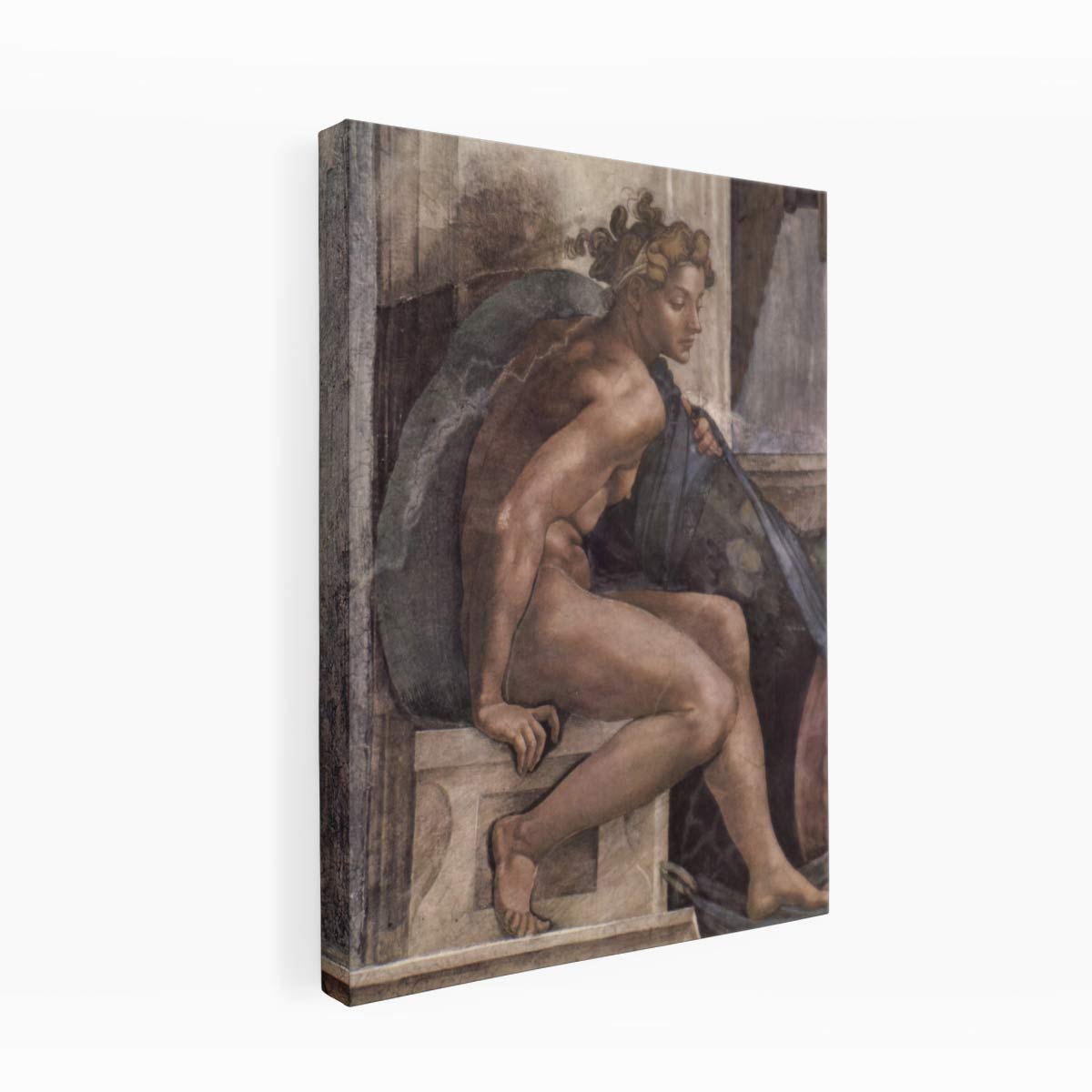 Nude Youth By Michelangelo Buonarroti