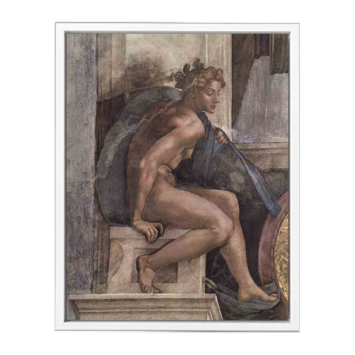 Nude Youth By Michelangelo Buonarroti