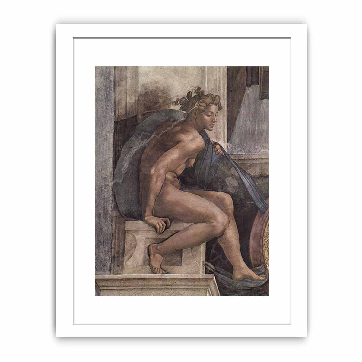 Nude Youth By Michelangelo Buonarroti