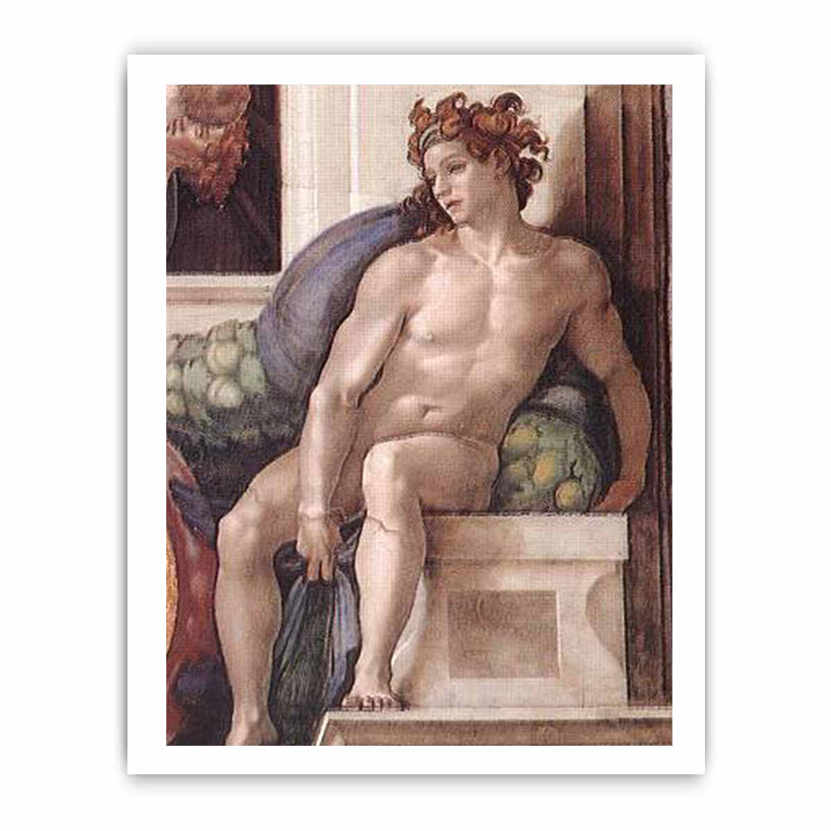 Ignudo By Michelangelo Buonarroti