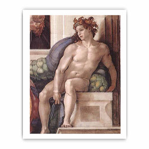 Ignudo By Michelangelo Buonarroti