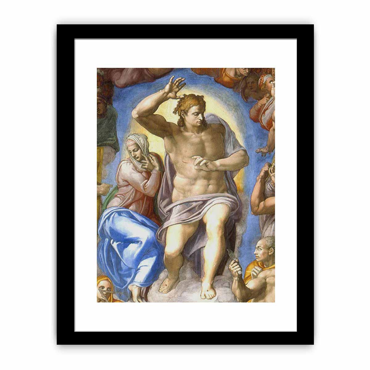 Detail from The Last Judgement by Michelangelo Buonarroti