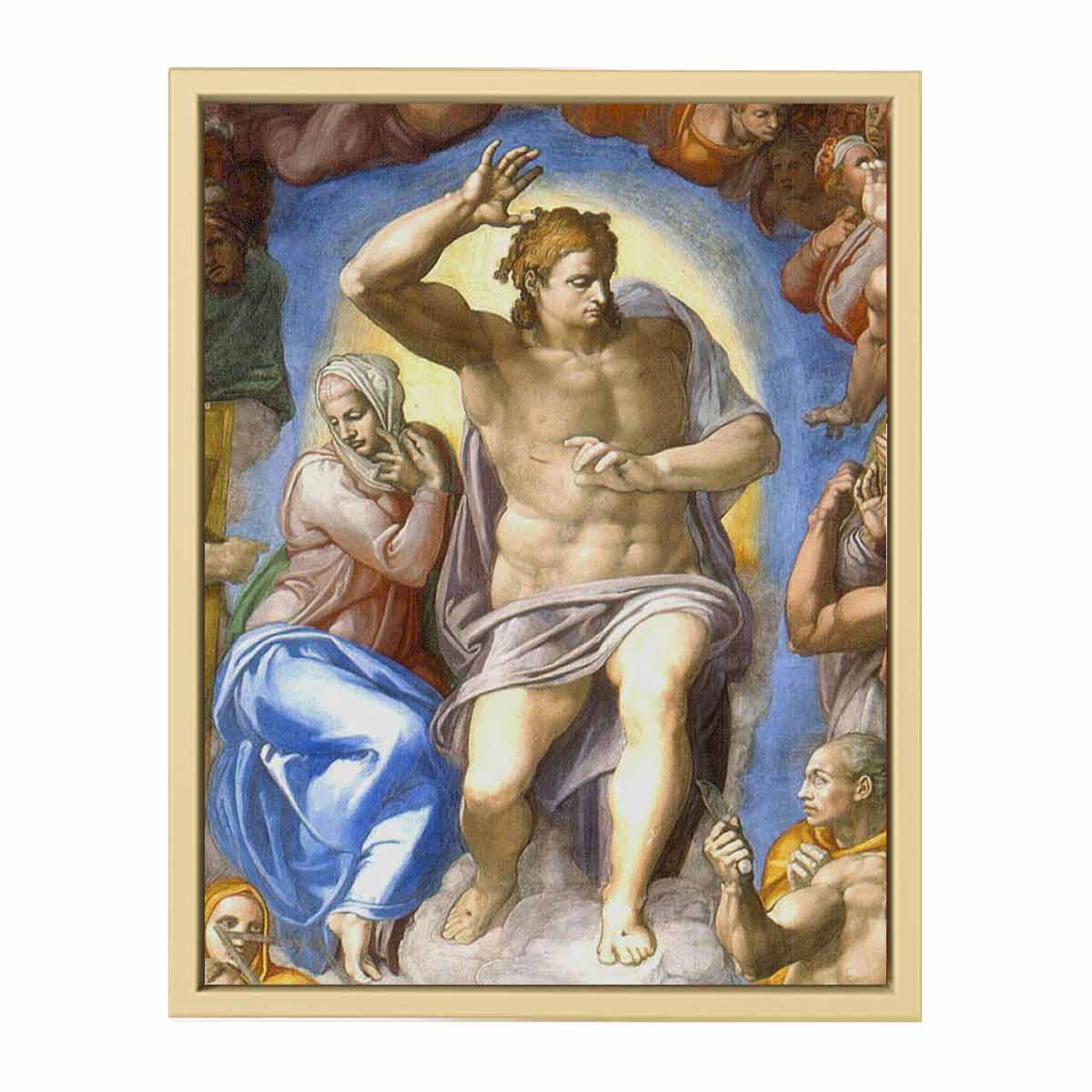 Detail from The Last Judgement by Michelangelo Buonarroti