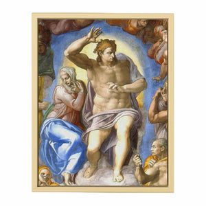 Detail from The Last Judgement by Michelangelo Buonarroti