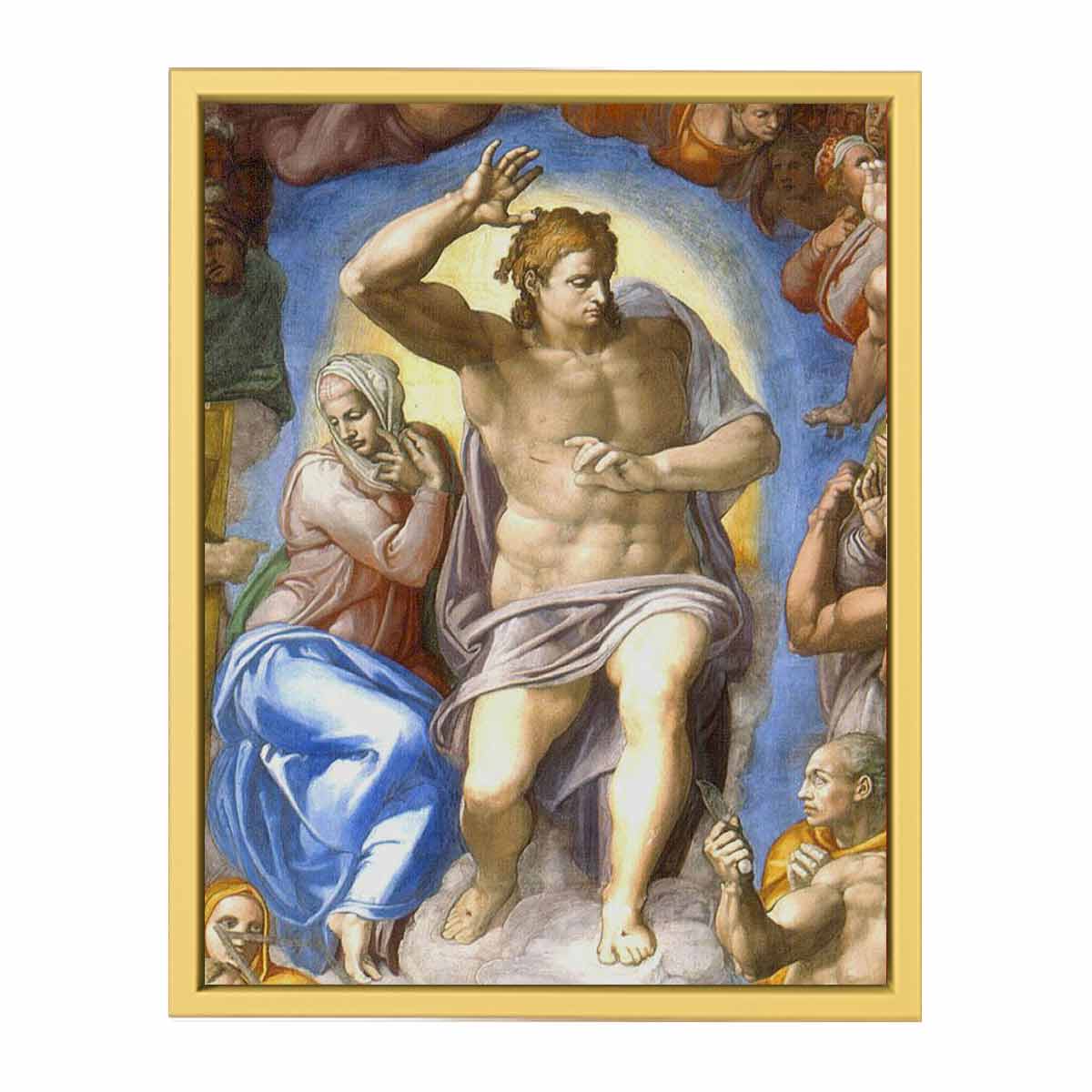 Detail from The Last Judgement by Michelangelo Buonarroti