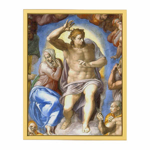 Detail from The Last Judgement by Michelangelo Buonarroti