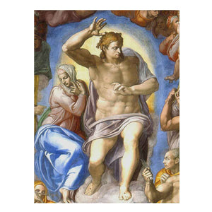 Detail from The Last Judgement by Michelangelo Buonarroti