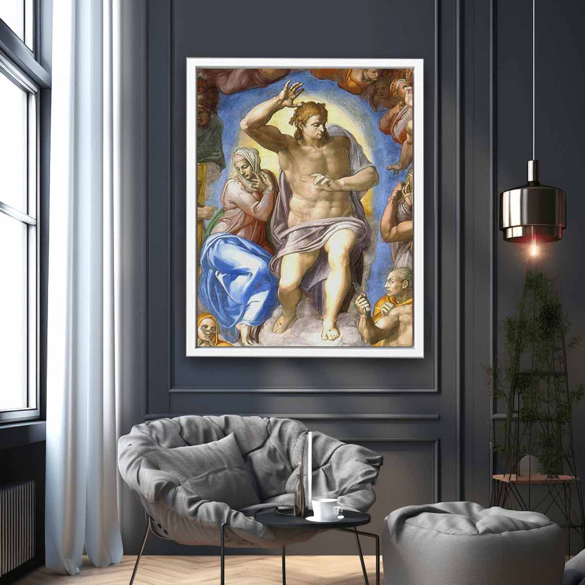 Detail from The Last Judgement by Michelangelo Buonarroti