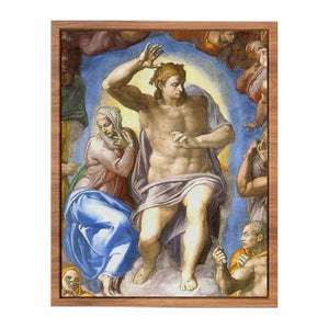 Detail from The Last Judgement by Michelangelo Buonarroti