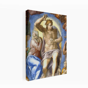 Detail from The Last Judgement by Michelangelo Buonarroti