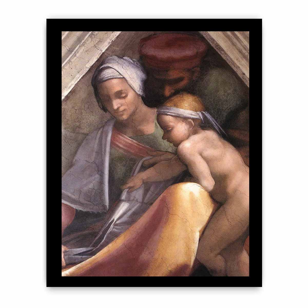 Ancestors of Christ: figures By Michelangelo Buonarroti